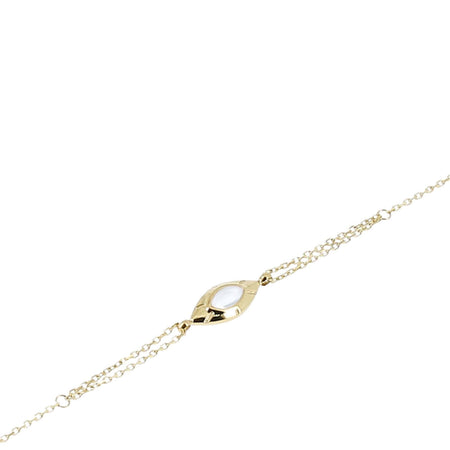 ZAG Gold Eye Pendant Bracelet