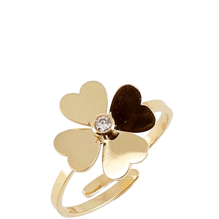 ZAG Gold Flower Ring