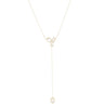 ladies gold plated stainless steel necklace