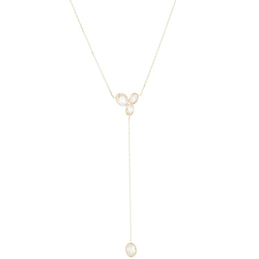 ladies gold plated stainless steel necklace