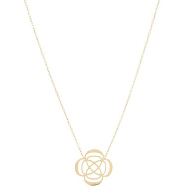 ladies gold plated stainless steel necklace