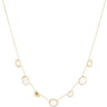 ladies gold plated stainless steel necklace