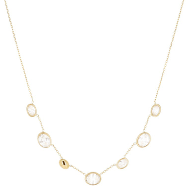 ladies gold plated stainless steel necklace