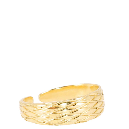 ZAG Gold Wave Ring