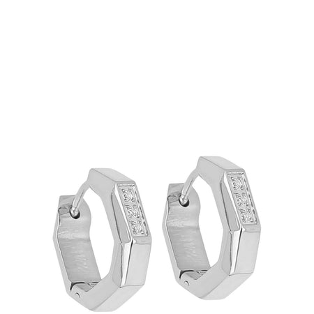 ZAG Jane Silver Hoop Earrings