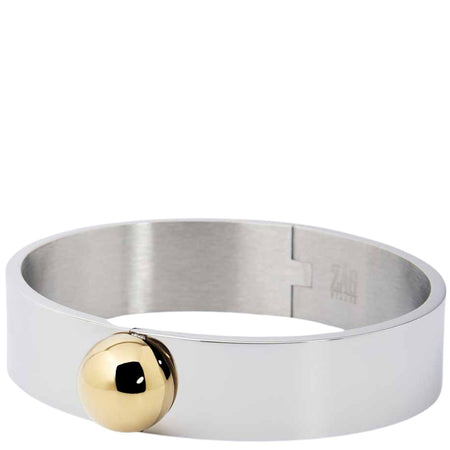 ZAG Madelyne Two Tone Dome Chunky Bangle