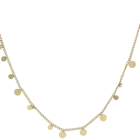 ZAG Mini Confetti Gold Necklace