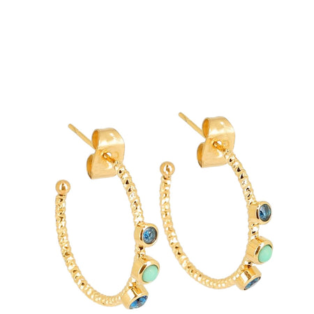 ZAG Minila Gold Fine Hoop Earrings