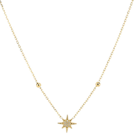 ZAG Newton Star Gold Necklace