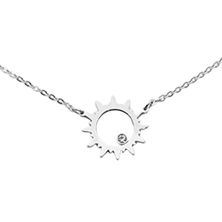 ZAG Oursin Silver Necklace