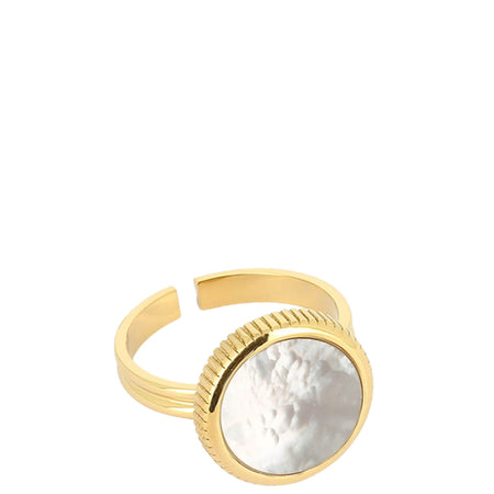 ZAG Pearly Gold Ring