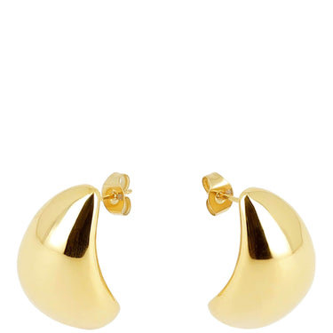 ZAG Phoebe Gold Long Drop Earrings