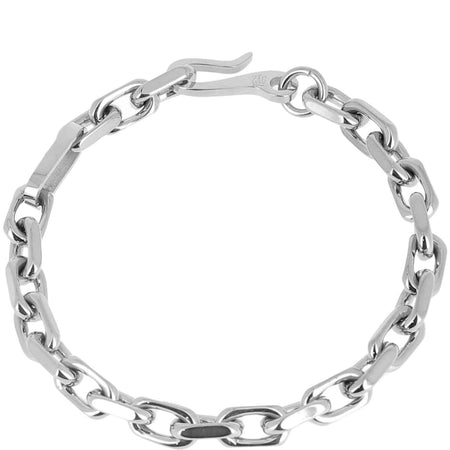 ZAG Silver Link & Hook Bracelet