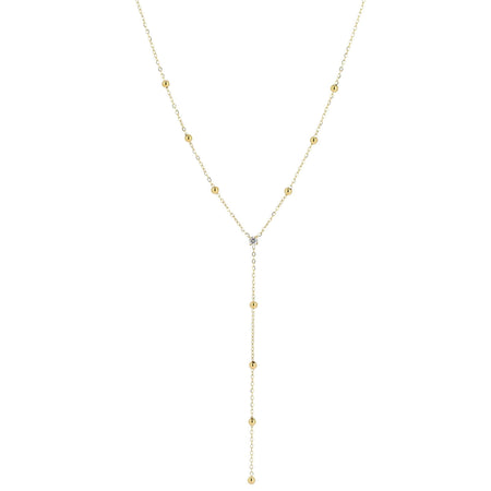 ZAG Soho Gold Lariat  Necklace