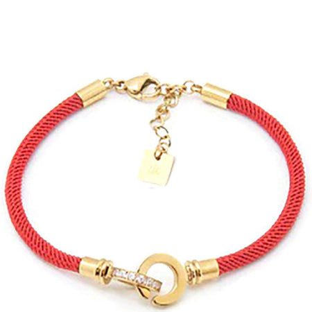 ZAG Tassy Gold & Red Bracelet