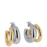 zag-two-tone-double-fat-hoop-earrings
