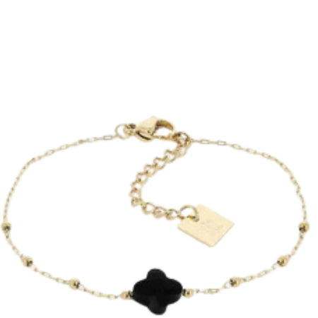 ZAG Velasquez Gold Bracelet - Onyx