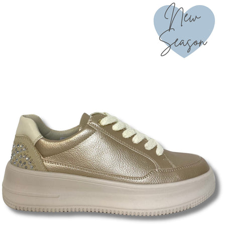 Zanni & Co Abula One Sneakers - Gold