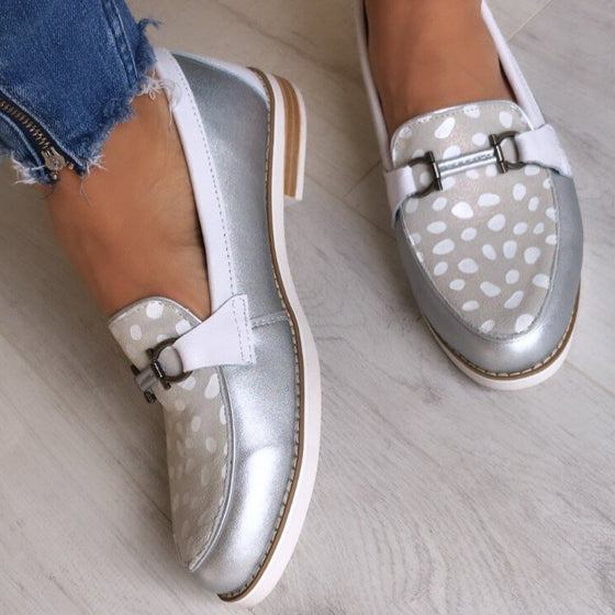 Kate Appleby Anguilla Loafers - Silver