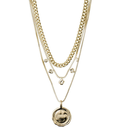 Pilgrim Air Necklace - Gold