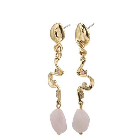 Pilgrim Intuition Drop Earrings - Gold