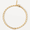 PDPAOLA Letter Gold Chain Bracelet