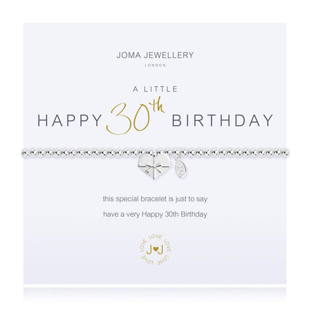 Joma Happy 30th Birthday Bracelet