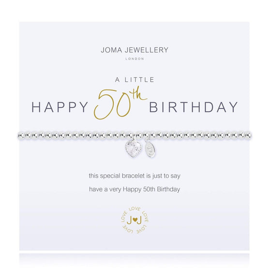 Joma 50th Birthday Bracelet
