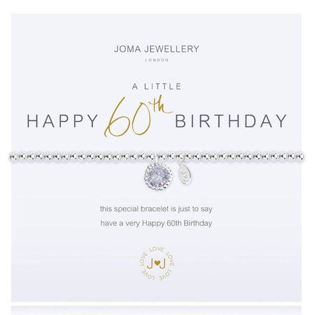 Joma Happy 60th Birthday Bracelet