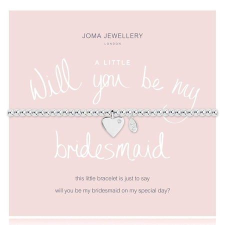 Joma Will You Be My Bridesmaid Bracelet