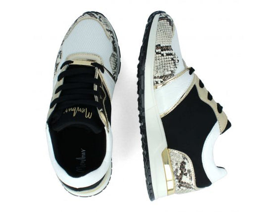 Menbur Black & White Sneakers