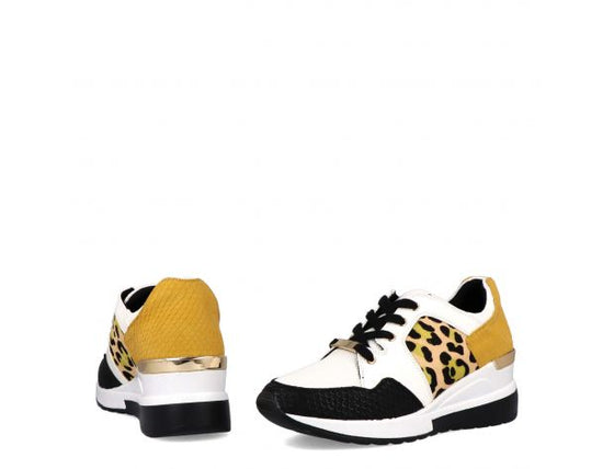 Menbur Yellow Mix Sneakers