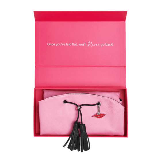 Donna May Vegan Drawstring Bag - Bubblegum Pink