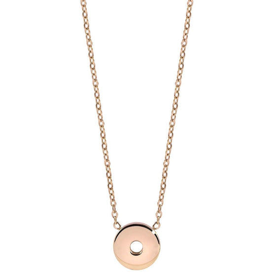 Qudo Sezze Rose Gold Necklace