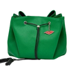 Donna May Vegan Drawstring Bag - Green 