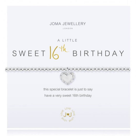 Joma Sweet 16th Birthday Bracelet