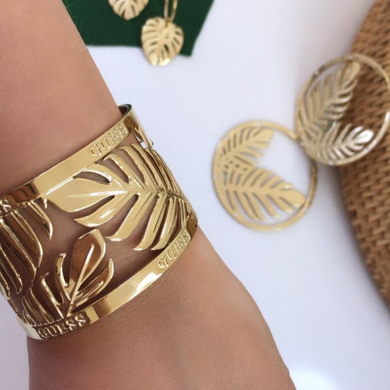 Guess Tropical Sun Gold Bangle