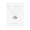 Joma Florence Hammered Heart Necklace