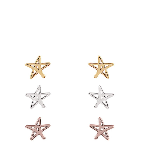 Joma Florence Outline Star Earrings 