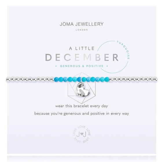 Joma Birthstone Bracelet - December 