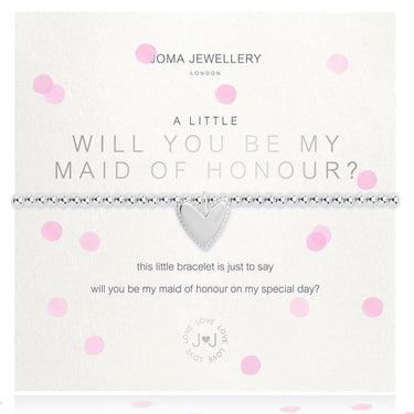 Joma Will You Be My Maid Of Honour Bracelet 