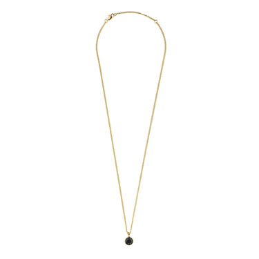 Dyrberg Kern Ette Gold Necklace - Black