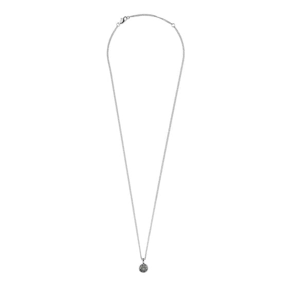 Dyrberg Kern Ette Silver Necklace - Grey