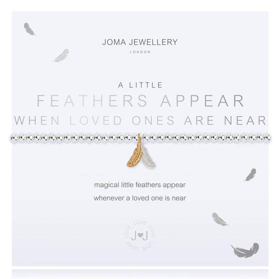 Joma Feathers Appear When Loved Ones Are Near Bracelet