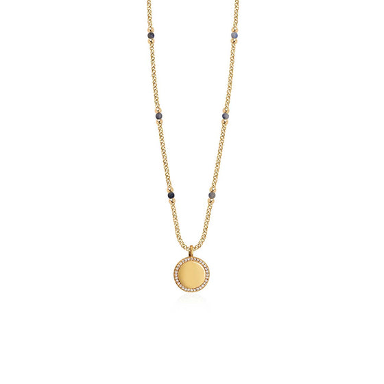 Joma Wellness Gems Necklace - Blue Lace Agate