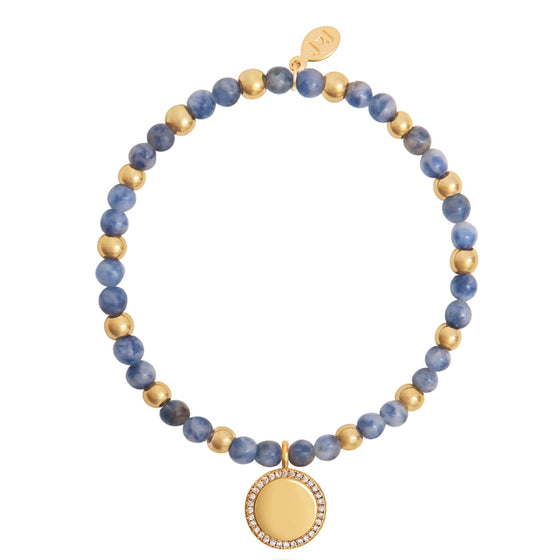 Joma Wellness Gems Bracelet -  Blue Lace Agate 3856 