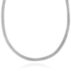 Joma Halo Venetian Chain Necklace - Silver