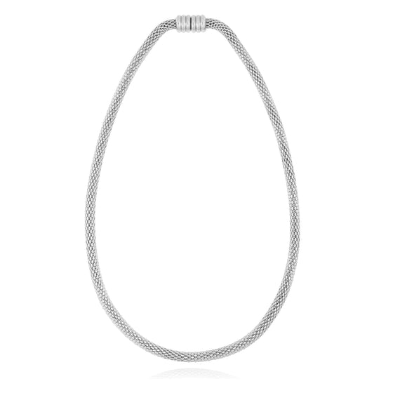 Joma Halo Venetian Chain Necklace - Silver