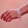 ChloBo Water Sparkle Disc Bracelet