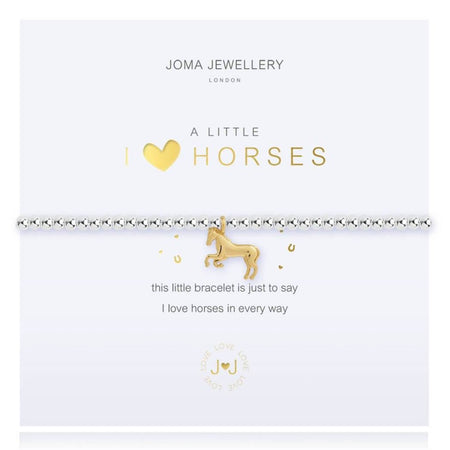 Joma I Heart Horses Bracelet